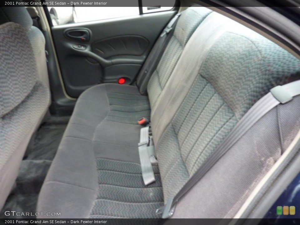 Dark Pewter Interior Photo for the 2001 Pontiac Grand Am SE Sedan #46737171