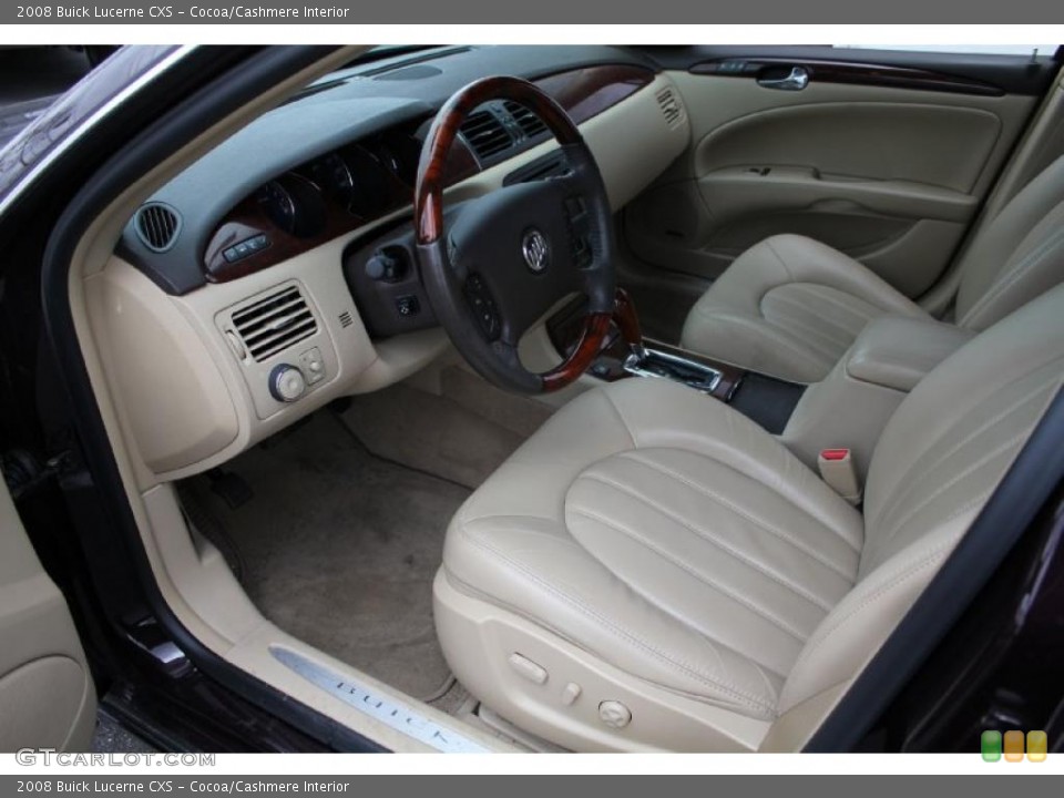 Cocoa/Cashmere Interior Prime Interior for the 2008 Buick Lucerne CXS #46737180