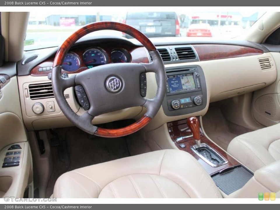Cocoa/Cashmere Interior Dashboard for the 2008 Buick Lucerne CXS #46737189