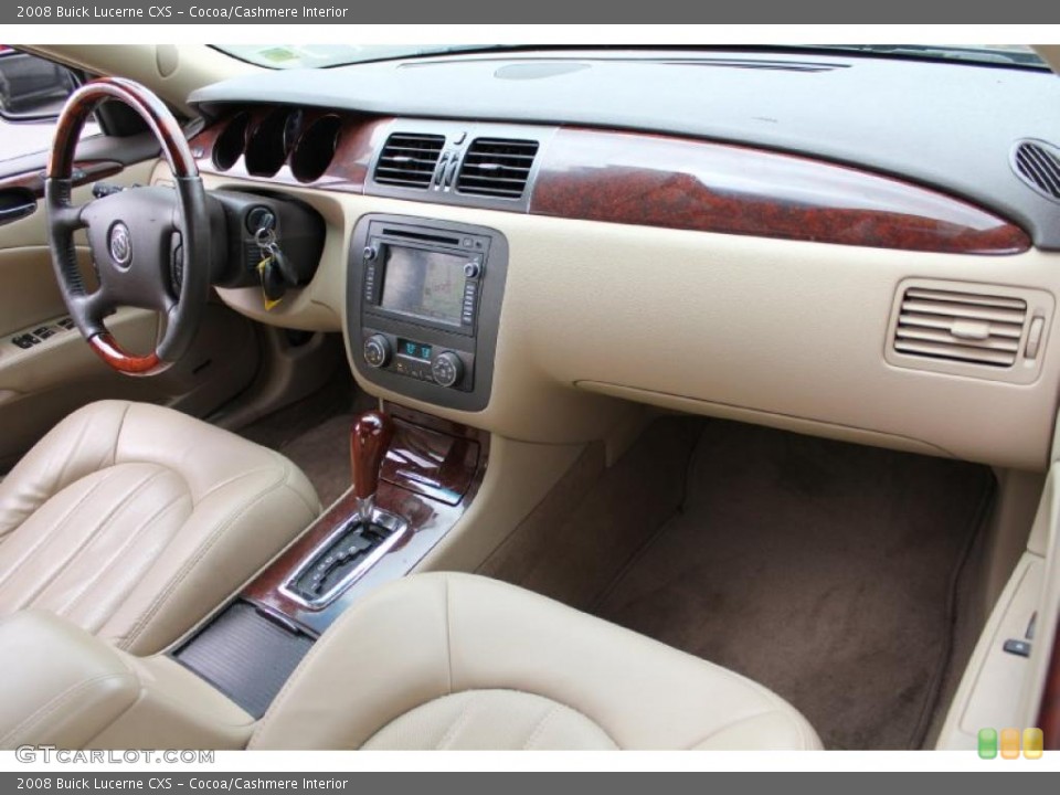 Cocoa/Cashmere Interior Photo for the 2008 Buick Lucerne CXS #46737201