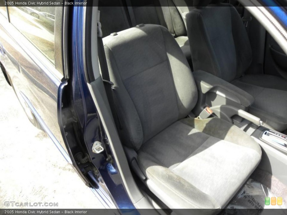 Black Interior Photo for the 2005 Honda Civic Hybrid Sedan #46737778
