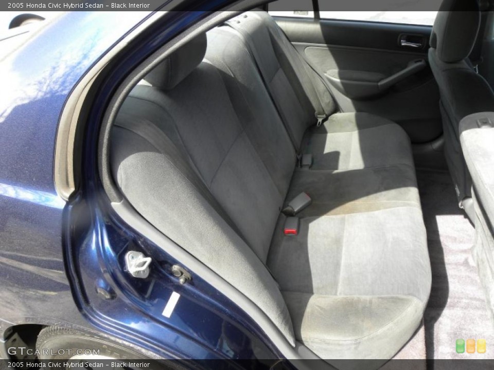 Black Interior Photo for the 2005 Honda Civic Hybrid Sedan #46737808