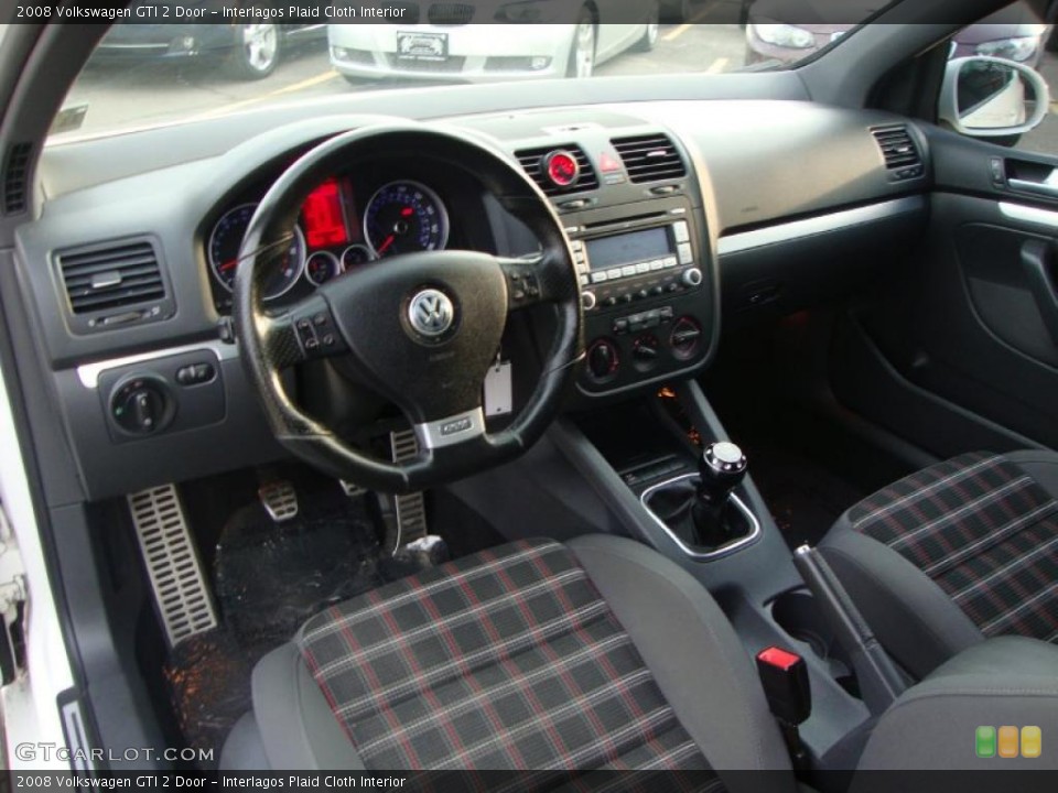 Interlagos Plaid Cloth Interior Photo for the 2008 Volkswagen GTI 2 Door #46738504