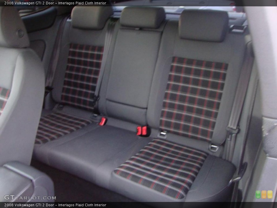 Interlagos Plaid Cloth Interior Photo for the 2008 Volkswagen GTI 2 Door #46738591