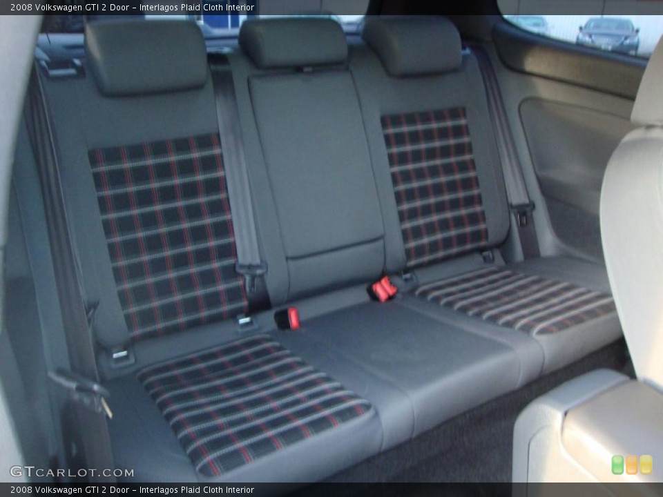 Interlagos Plaid Cloth Interior Photo for the 2008 Volkswagen GTI 2 Door #46738603