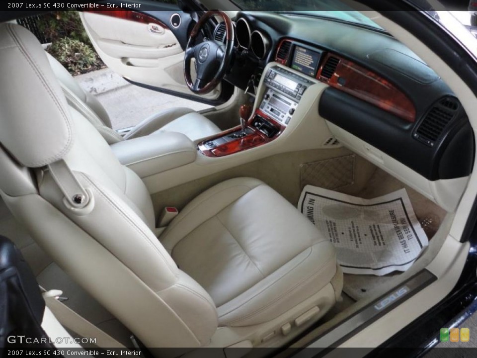 Ecru Interior Photo for the 2007 Lexus SC 430 Convertible #46738771