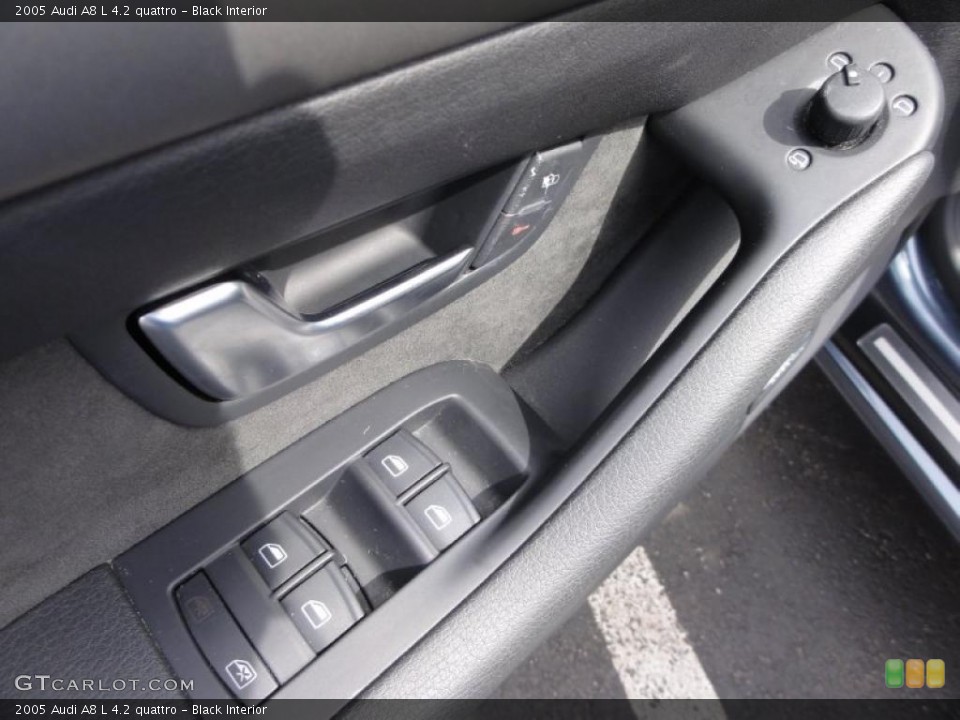 Black Interior Controls for the 2005 Audi A8 L 4.2 quattro #46739680