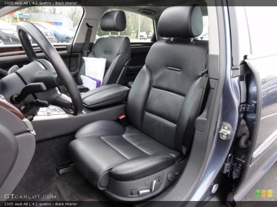 Black Interior Photo for the 2005 Audi A8 L 4.2 quattro #46739710