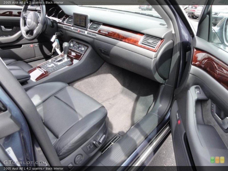 Black Interior Dashboard for the 2005 Audi A8 L 4.2 quattro #46739728