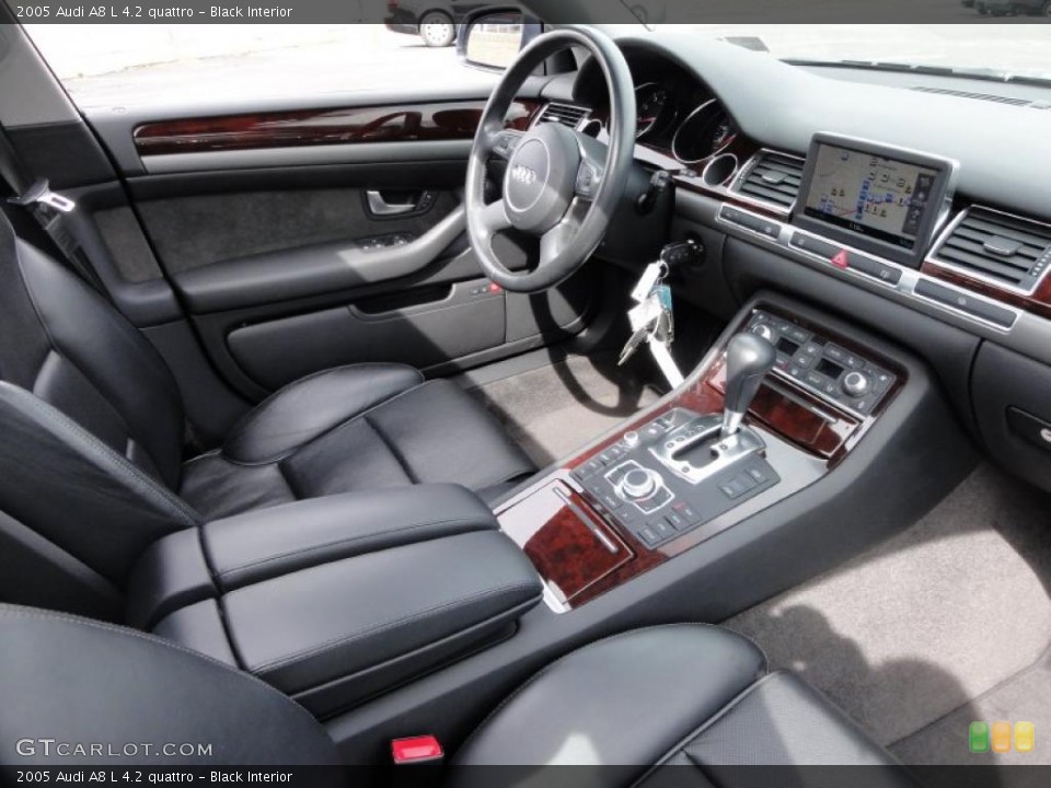Black Interior Photo for the 2005 Audi A8 L 4.2 quattro #46739746