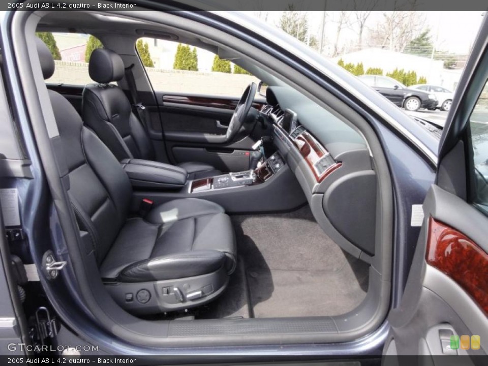 Black Interior Photo for the 2005 Audi A8 L 4.2 quattro #46739761