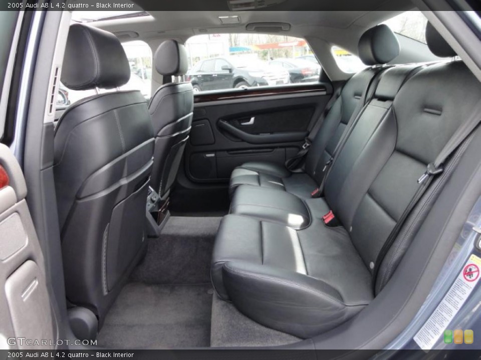Black Interior Photo for the 2005 Audi A8 L 4.2 quattro #46739821