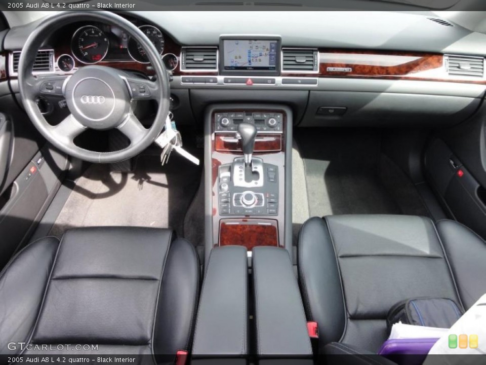 Black Interior Dashboard for the 2005 Audi A8 L 4.2 quattro #46739869