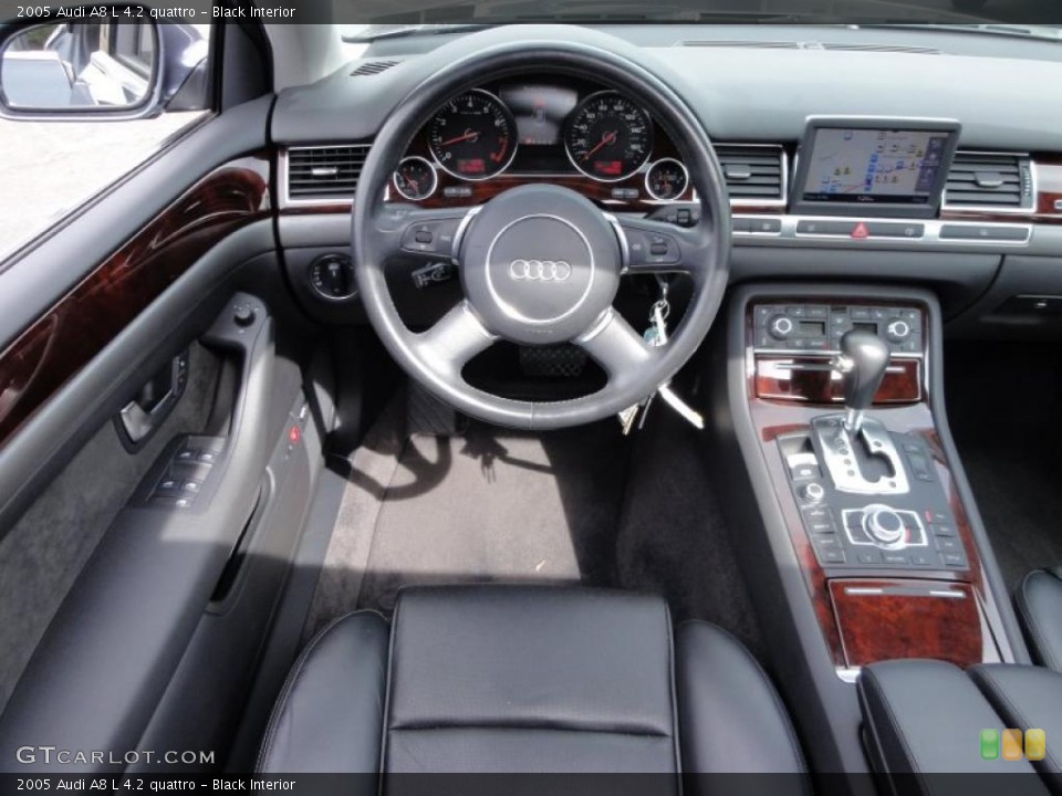 Black Interior Dashboard for the 2005 Audi A8 L 4.2 quattro #46739884