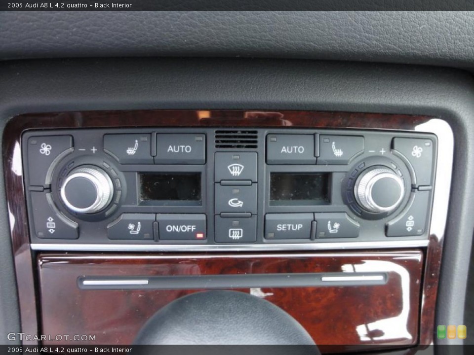 Black Interior Controls for the 2005 Audi A8 L 4.2 quattro #46740022