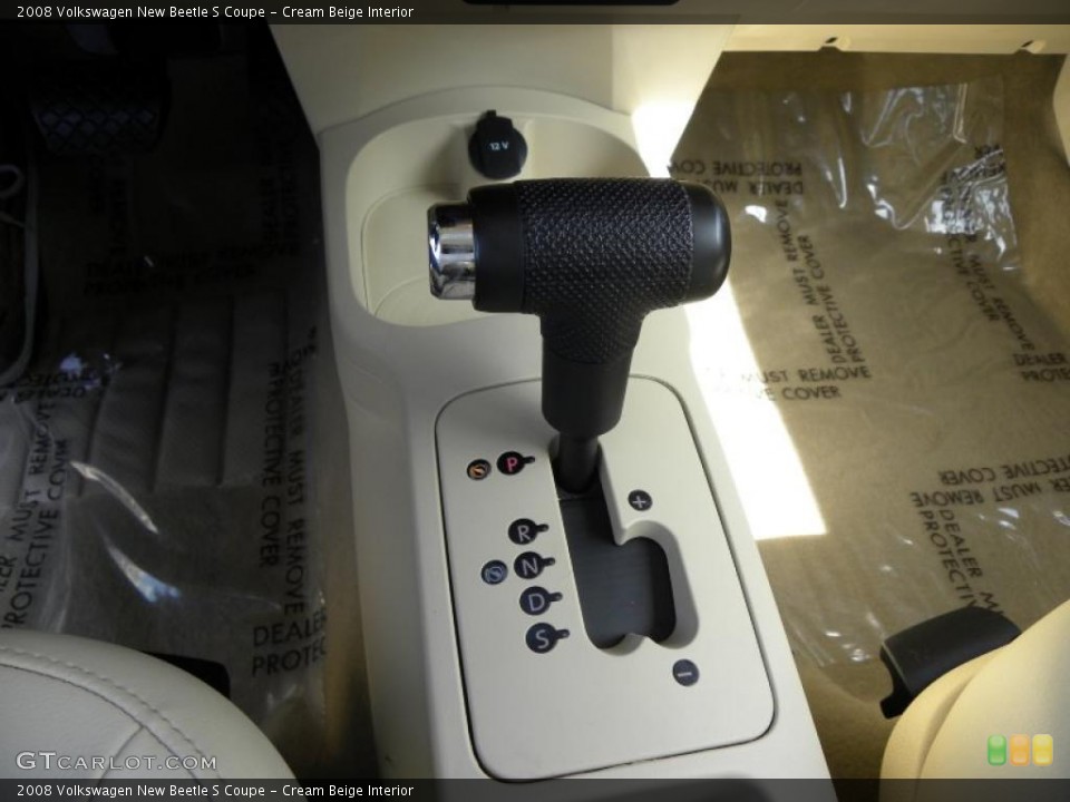 Cream Beige Interior Transmission for the 2008 Volkswagen New Beetle S Coupe #46740646