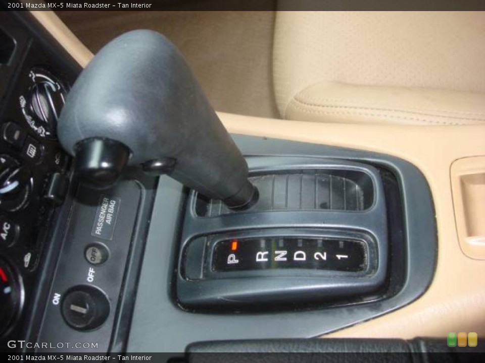 Tan Interior Transmission for the 2001 Mazda MX-5 Miata Roadster #4674119