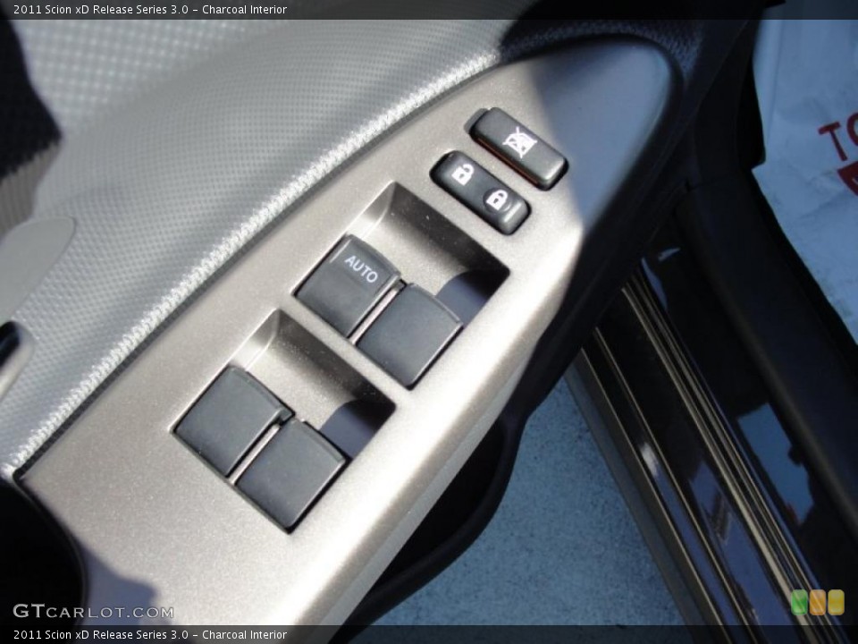 Charcoal Interior Controls for the 2011 Scion xD Release Series 3.0 #46741810