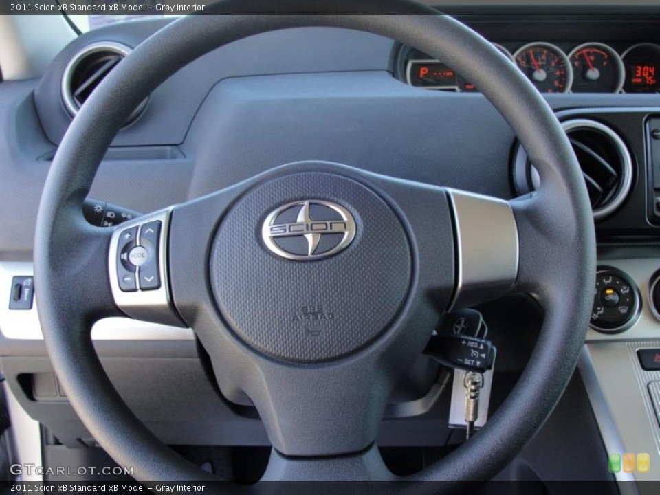 Gray Interior Steering Wheel for the 2011 Scion xB  #46742365
