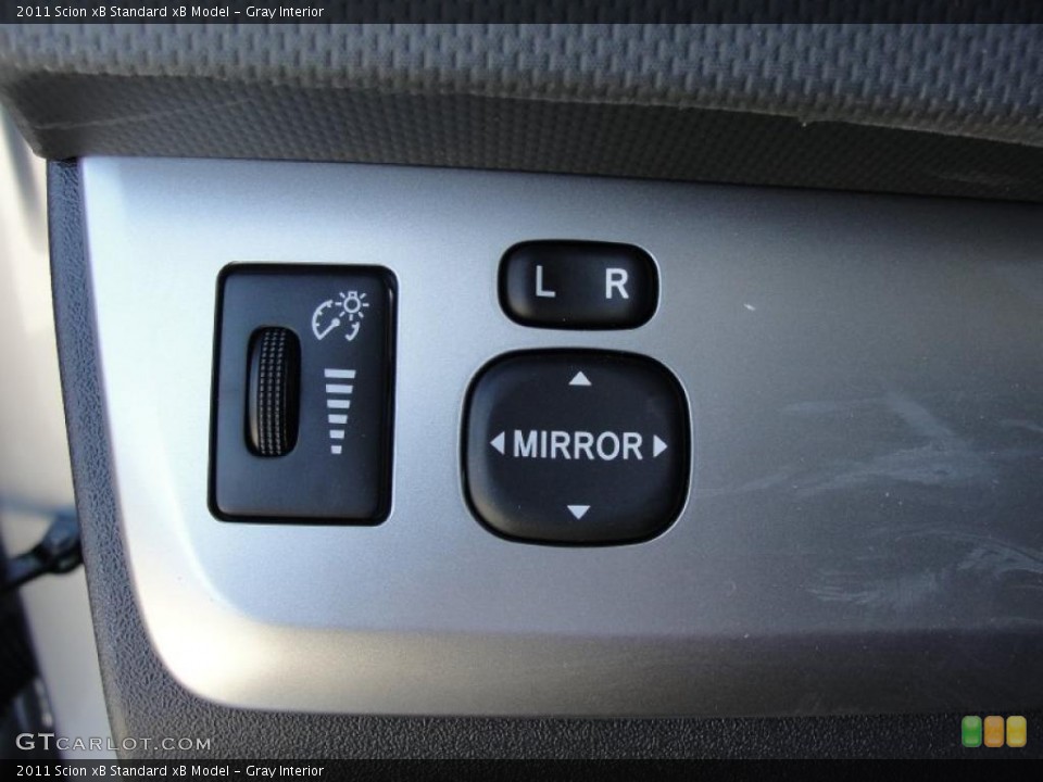 Gray Interior Controls for the 2011 Scion xB  #46742377