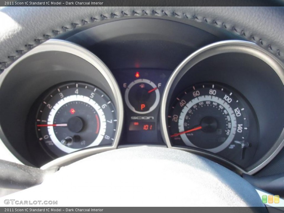 Dark Charcoal Interior Gauges for the 2011 Scion tC  #46742830
