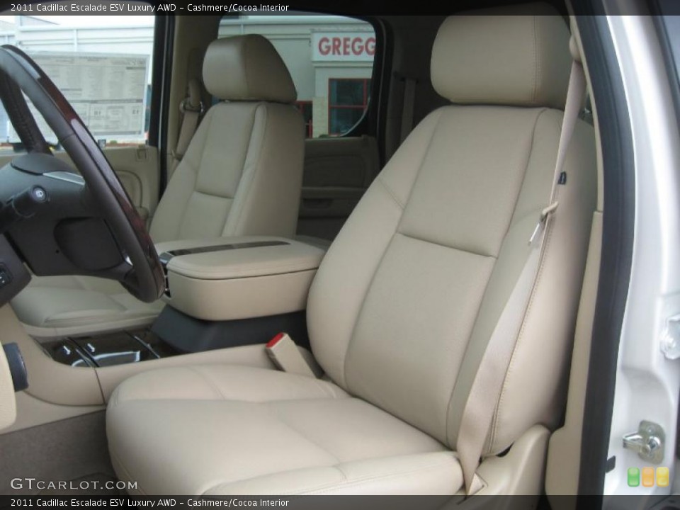 Cashmere/Cocoa Interior Photo for the 2011 Cadillac Escalade ESV Luxury AWD #46743505