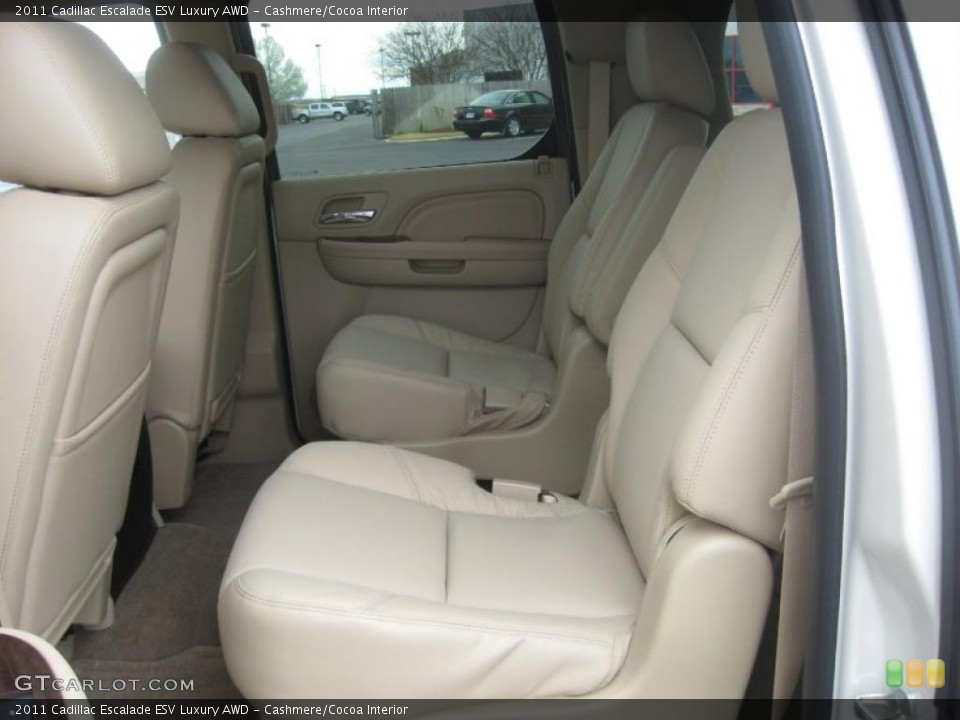 Cashmere/Cocoa Interior Photo for the 2011 Cadillac Escalade ESV Luxury AWD #46743514