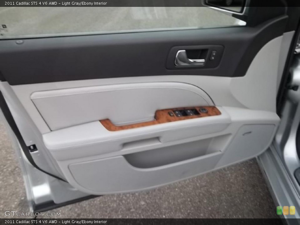 Light Gray/Ebony Interior Door Panel for the 2011 Cadillac STS 4 V6 AWD #46743997