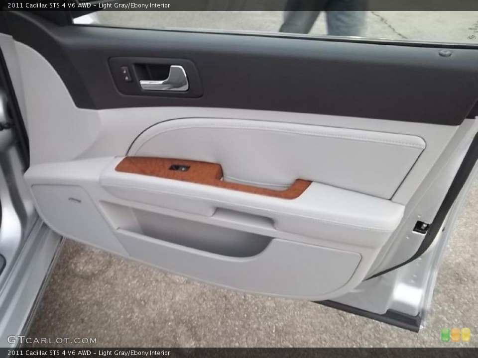 Light Gray/Ebony Interior Door Panel for the 2011 Cadillac STS 4 V6 AWD #46744069