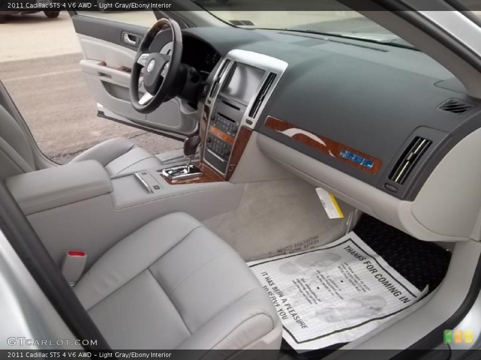 Light Gray/Ebony Interior Dashboard for the 2011 Cadillac STS 4 V6 AWD #46744081