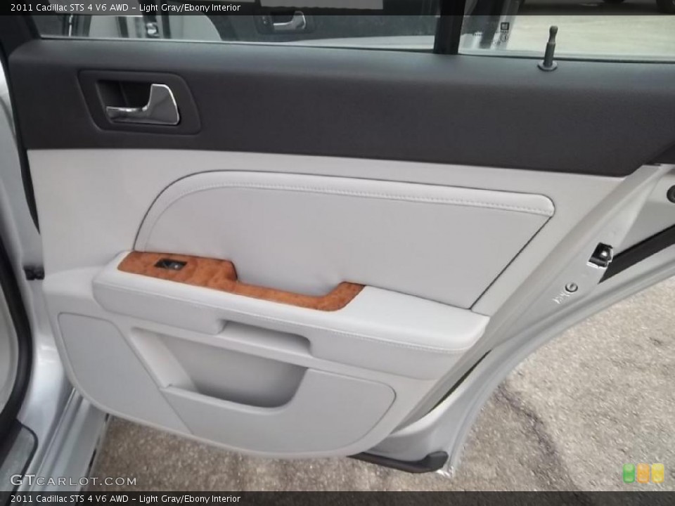 Light Gray/Ebony Interior Door Panel for the 2011 Cadillac STS 4 V6 AWD #46744105