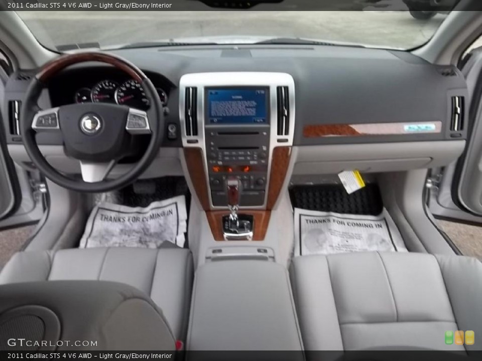 Light Gray/Ebony Interior Dashboard for the 2011 Cadillac STS 4 V6 AWD #46744128
