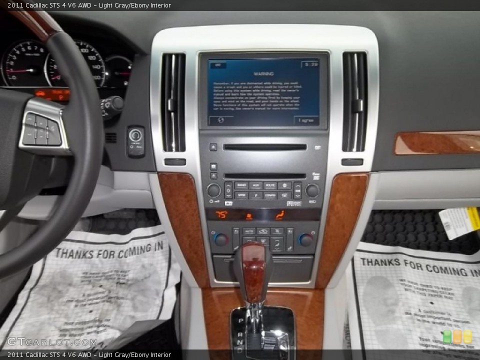 Light Gray/Ebony Interior Controls for the 2011 Cadillac STS 4 V6 AWD #46744165