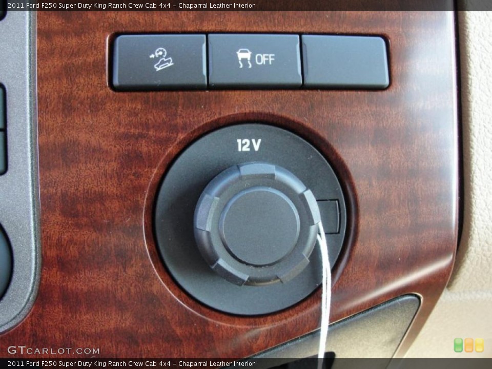 Chaparral Leather Interior Controls for the 2011 Ford F250 Super Duty King Ranch Crew Cab 4x4 #46744426