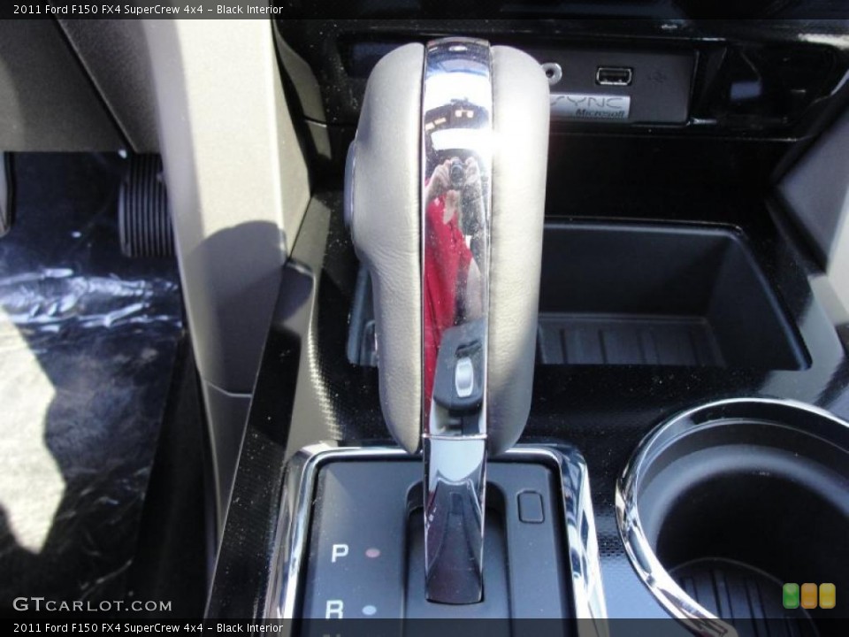 Black Interior Transmission for the 2011 Ford F150 FX4 SuperCrew 4x4 #46744681