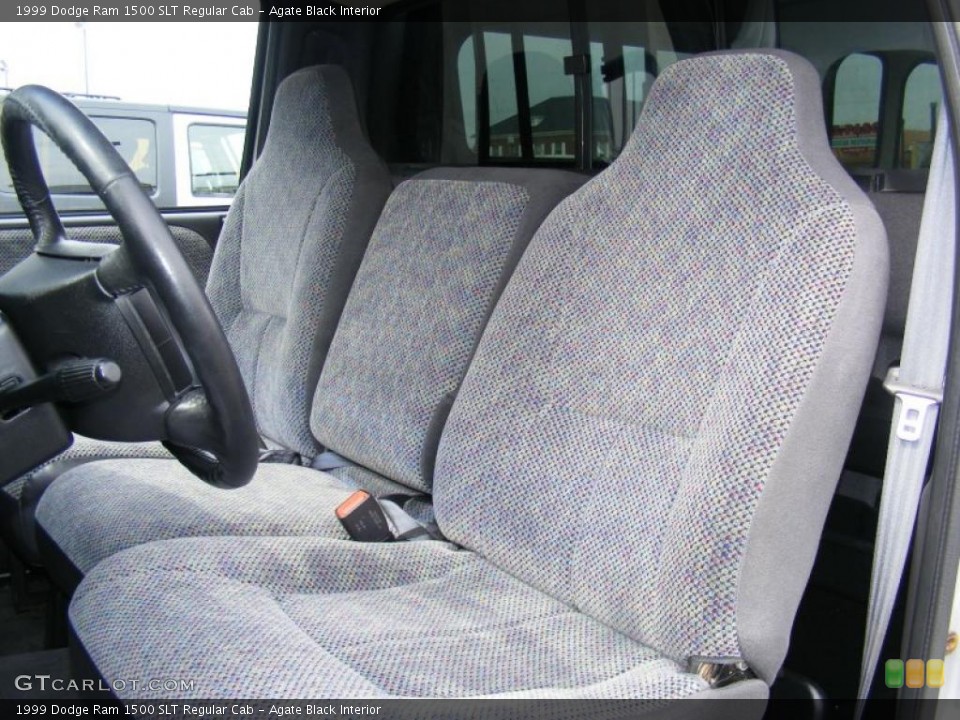 Agate Black Interior Photo for the 1999 Dodge Ram 1500 SLT Regular Cab #46745758
