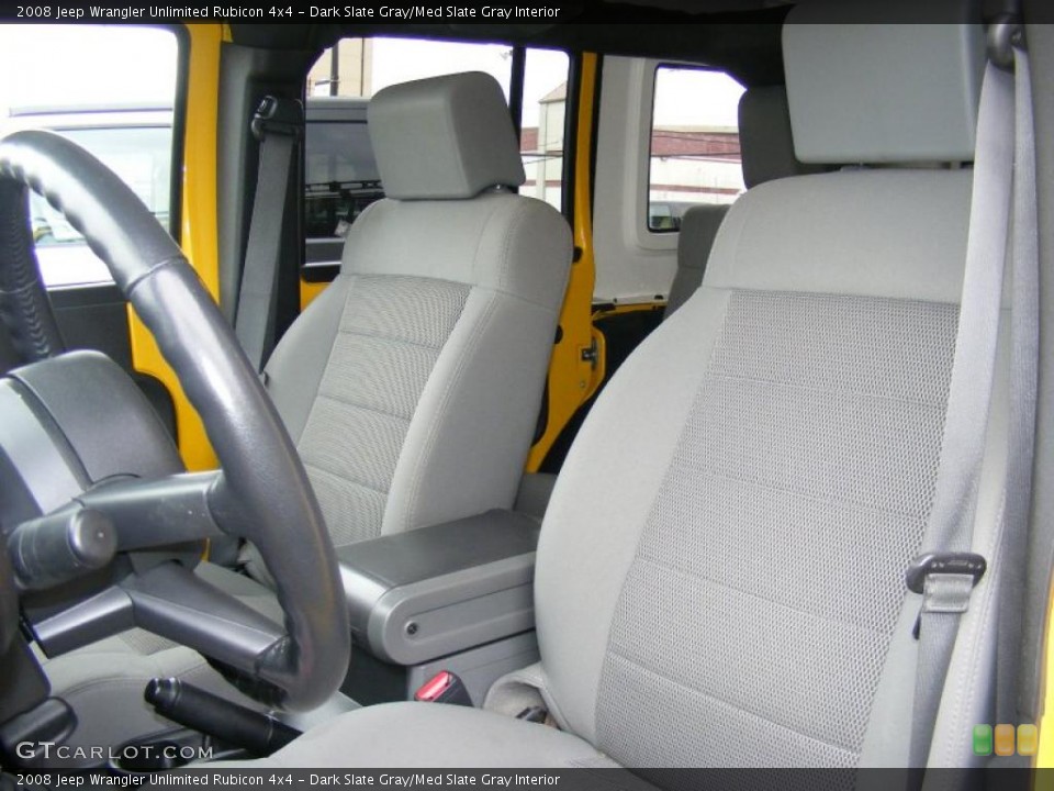 Dark Slate Gray/Med Slate Gray Interior Photo for the 2008 Jeep Wrangler Unlimited Rubicon 4x4 #46745932