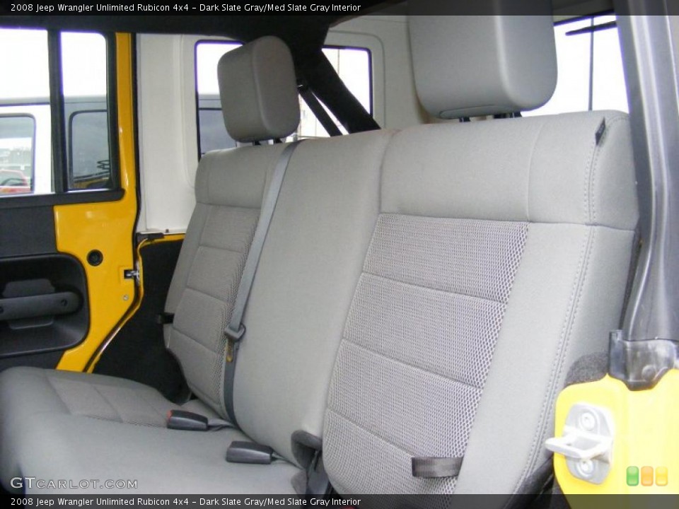 Dark Slate Gray/Med Slate Gray Interior Photo for the 2008 Jeep Wrangler Unlimited Rubicon 4x4 #46745950