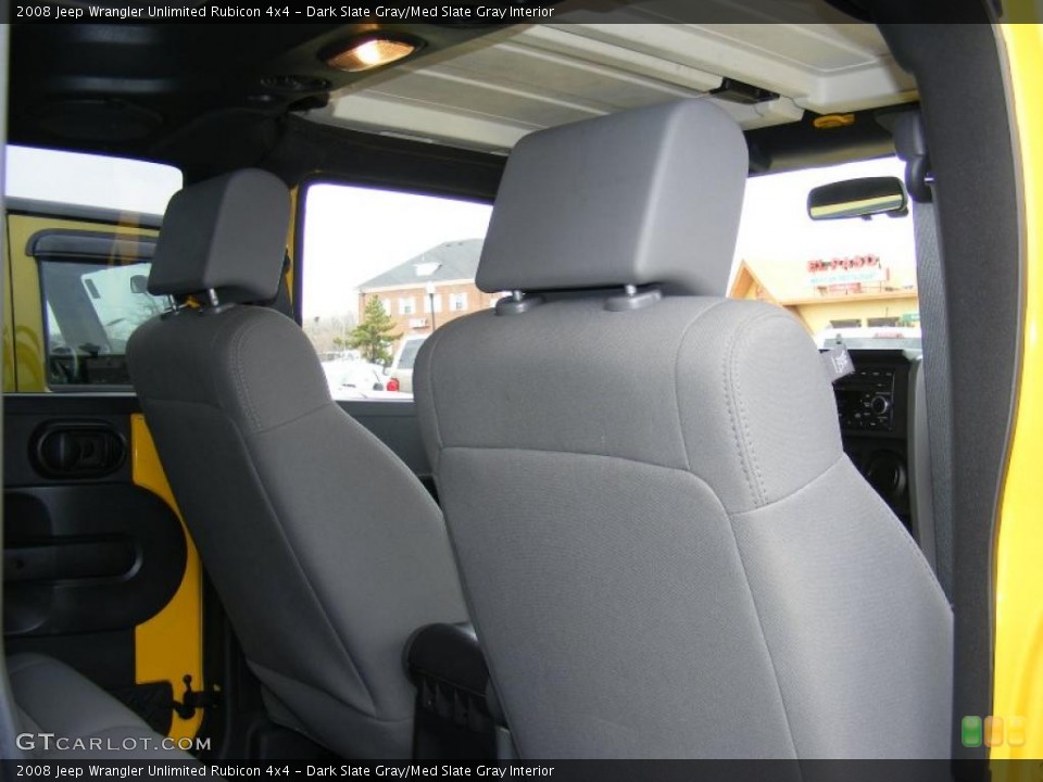Dark Slate Gray/Med Slate Gray Interior Photo for the 2008 Jeep Wrangler Unlimited Rubicon 4x4 #46745980