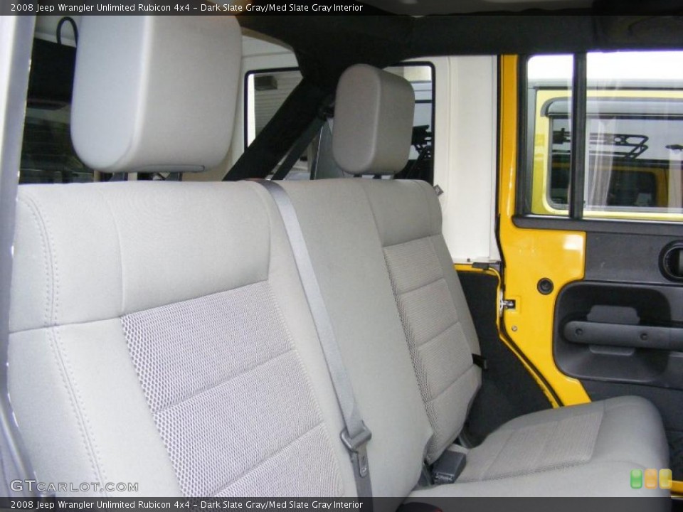 Dark Slate Gray/Med Slate Gray Interior Photo for the 2008 Jeep Wrangler Unlimited Rubicon 4x4 #46745992