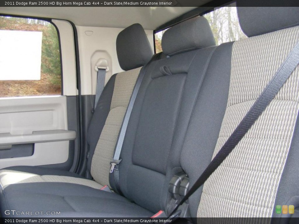 Dark Slate/Medium Graystone Interior Photo for the 2011 Dodge Ram 2500 HD Big Horn Mega Cab 4x4 #46746635
