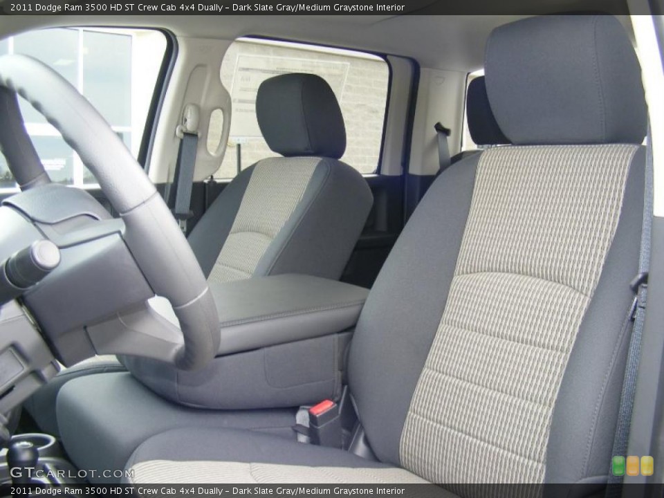 Dark Slate Gray/Medium Graystone Interior Photo for the 2011 Dodge Ram 3500 HD ST Crew Cab 4x4 Dually #46746689