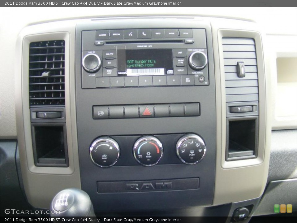 Dark Slate Gray/Medium Graystone Interior Transmission for the 2011 Dodge Ram 3500 HD ST Crew Cab 4x4 Dually #46747154