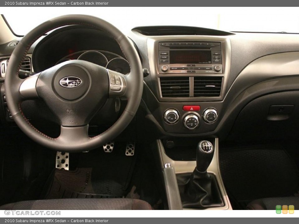 Carbon Black Interior Dashboard for the 2010 Subaru Impreza WRX Sedan #46747304