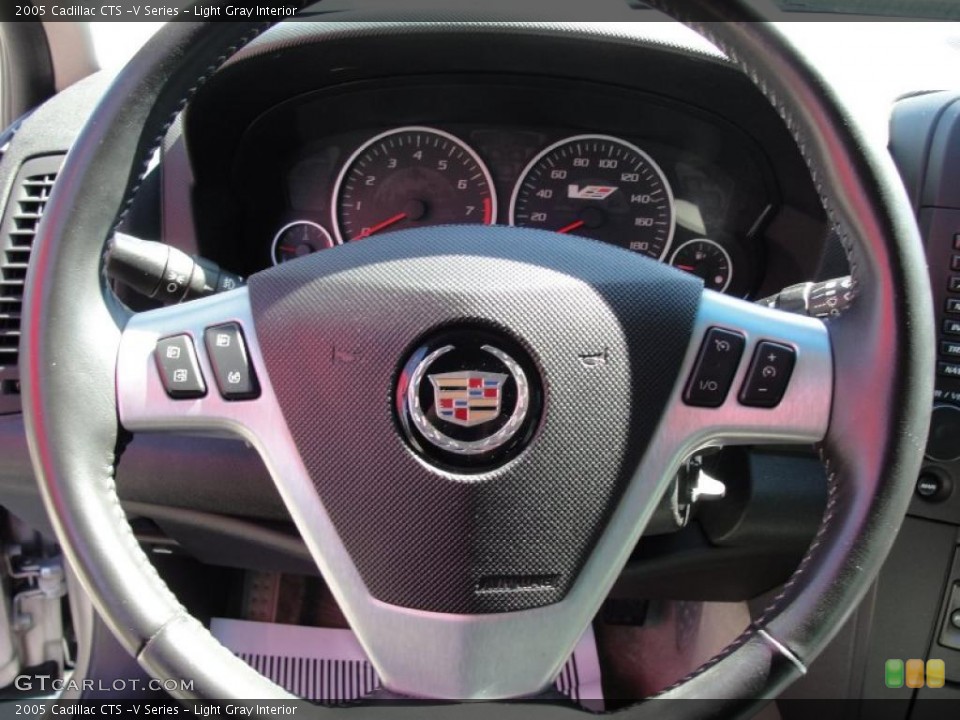 Light Gray Interior Steering Wheel for the 2005 Cadillac CTS -V Series #46748051