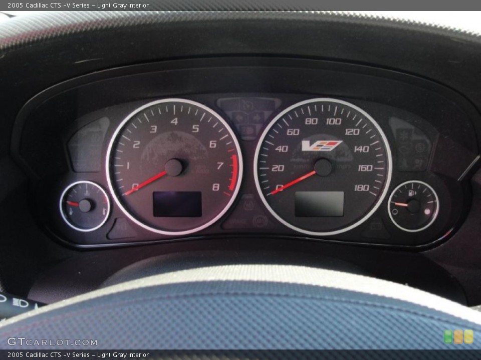 Light Gray Interior Gauges for the 2005 Cadillac CTS -V Series #46748057