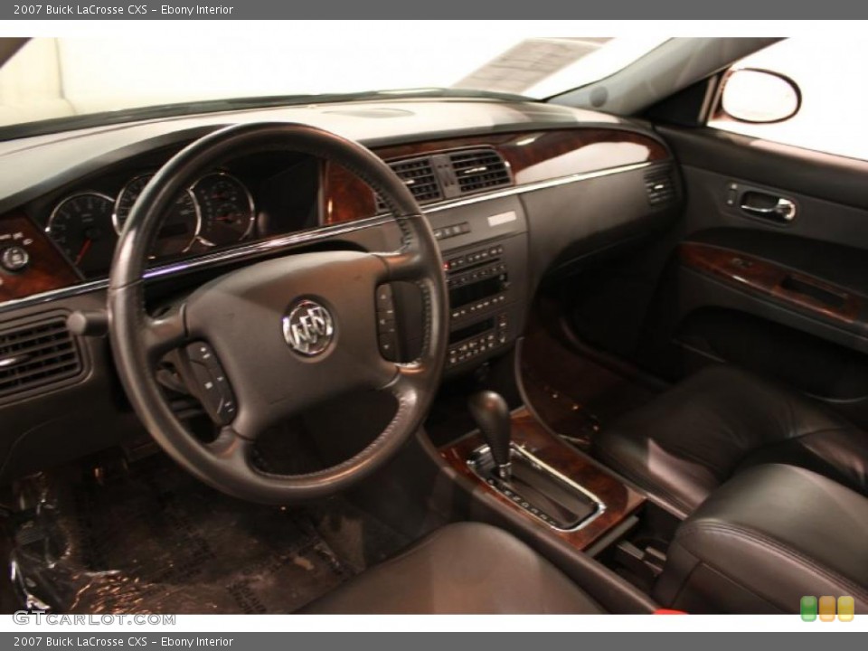 Ebony Interior Dashboard for the 2007 Buick LaCrosse CXS #46748132