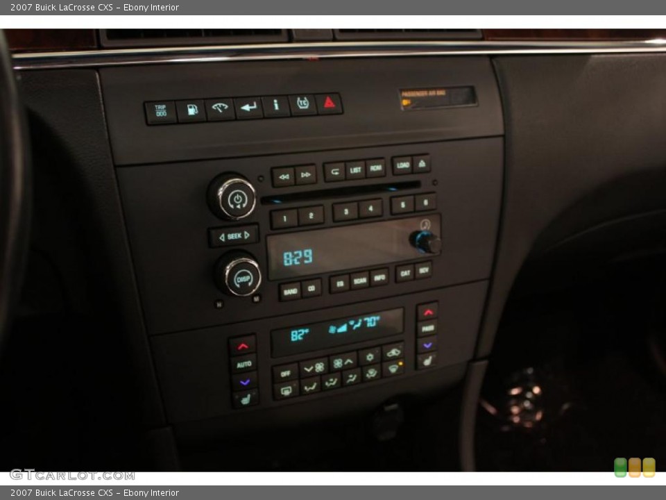 Ebony Interior Controls for the 2007 Buick LaCrosse CXS #46748159