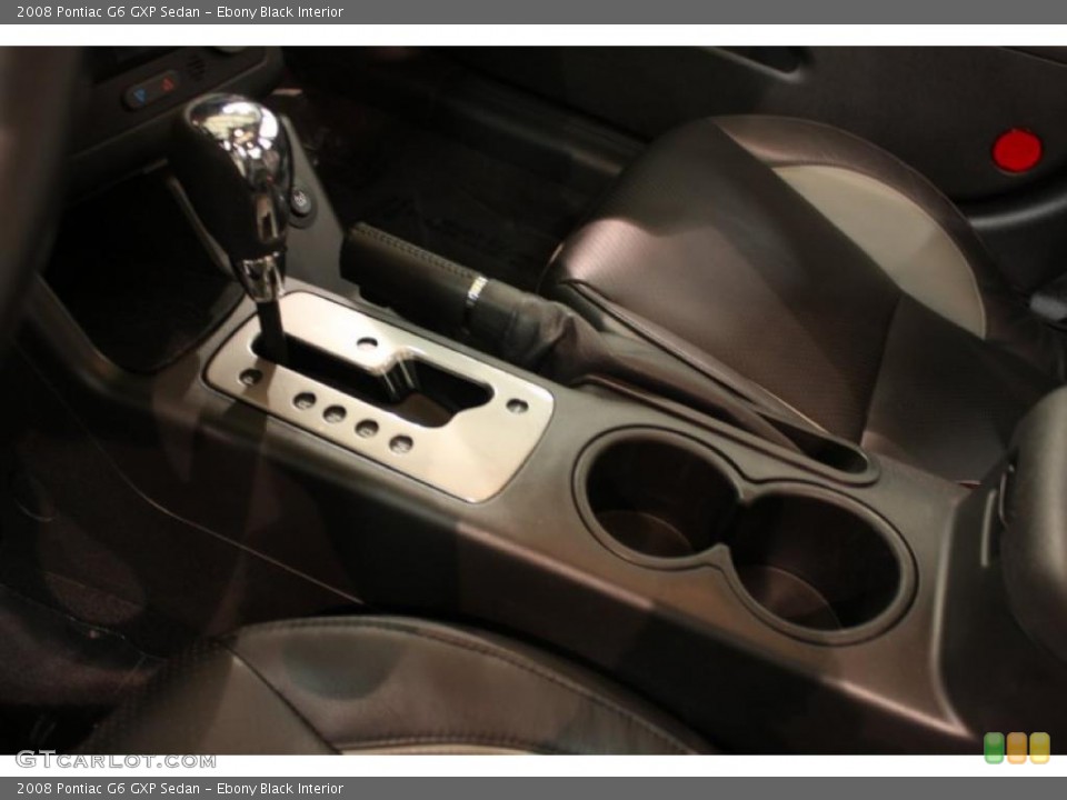 Ebony Black Interior Transmission for the 2008 Pontiac G6 GXP Sedan #46748630