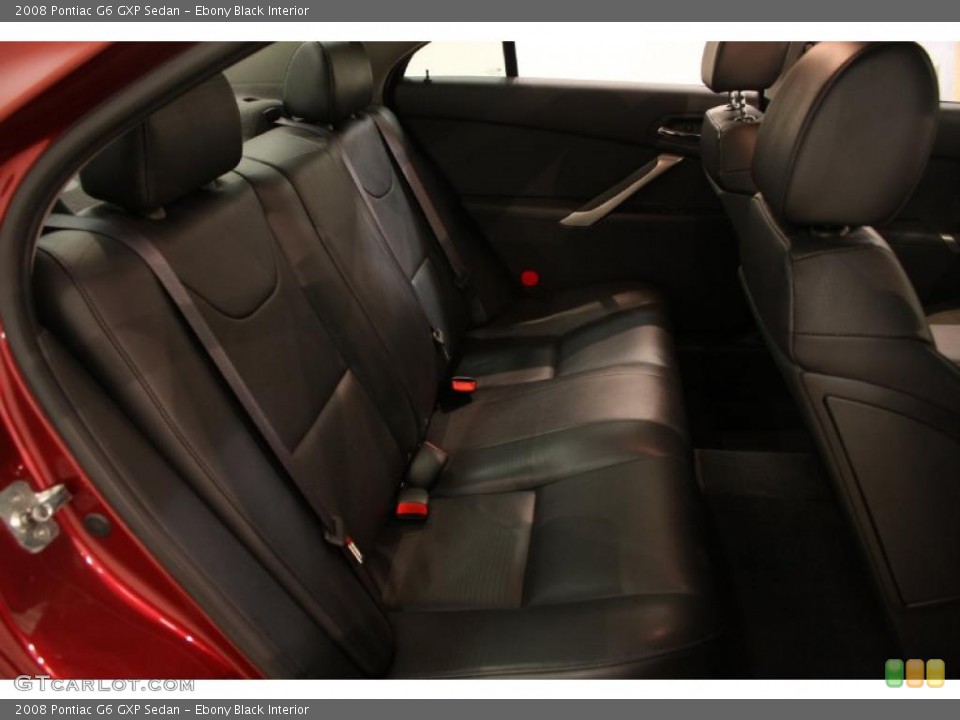 Ebony Black Interior Photo for the 2008 Pontiac G6 GXP Sedan #46748642